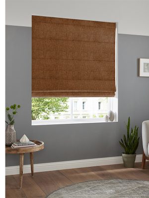 Clara Terracotta Roman Blind