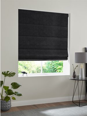 Clara Ebony Roman Blind