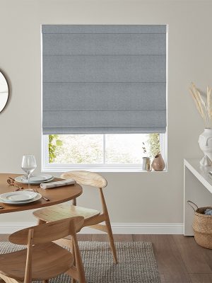Fika Graphite Roman Blind