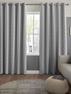 Tivoli Graphite Curtain Tivoli Graphite Curtain