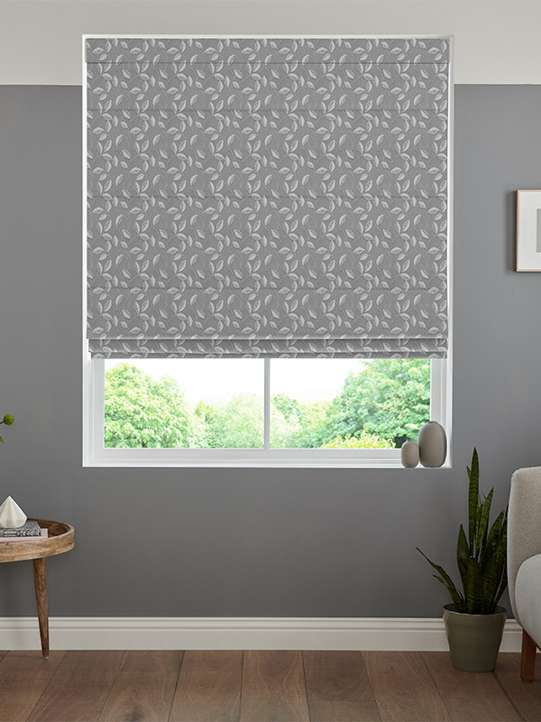 Tivoli Graphite Roman Blind Tivoli Graphite Roman Blind
