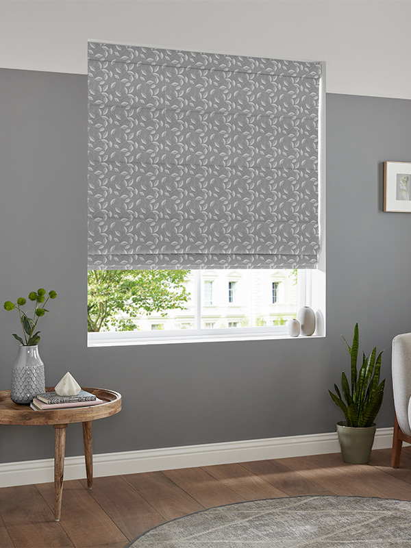Tivoli Graphite Roman Blind Tivoli Graphite Roman Blind