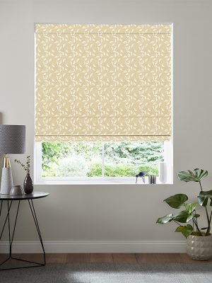 Tivoli Gold Roman Blind