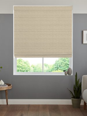 Savvy Oyster Roman Blind
