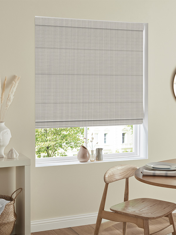 Ulla Pewter Roman Blind Ulla Pewter Roman Blind