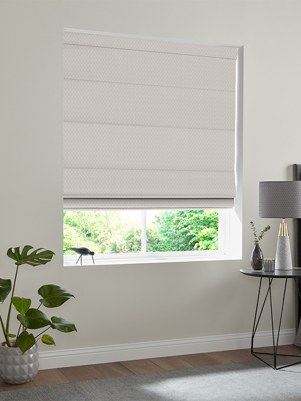 Reza Graphite Roman Blind Reza Graphite Roman Blind