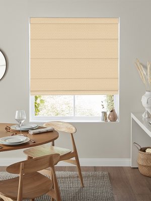 Reza Champagne Roman Blind