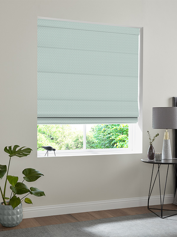 Reza Aquamarine Roman Blind Reza Aquamarine Roman Blind