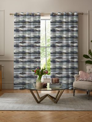 Fjord Slate Curtain