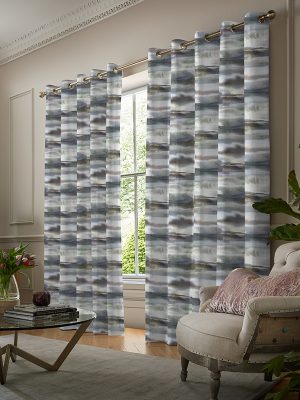 Fjord Slate Curtain