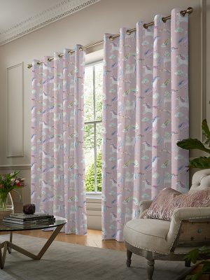 Unicorn Dance Blossom Curtain