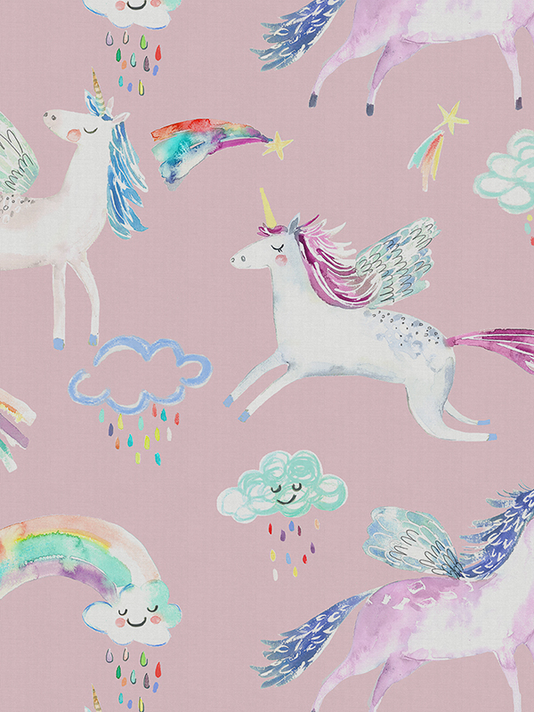 Unicorn Dance Blossom Roman Blind Unicorn Dance Blossom Roman Blind