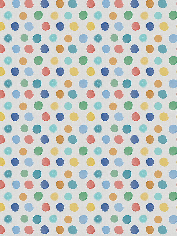 Dotty Primary Roman Blind Dotty Primary Roman Blind