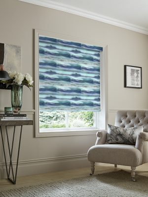 Fjord Cobalt Roller Blind