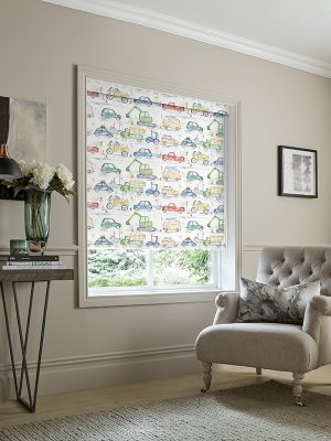 Traffic Jam Primary Roller Blind