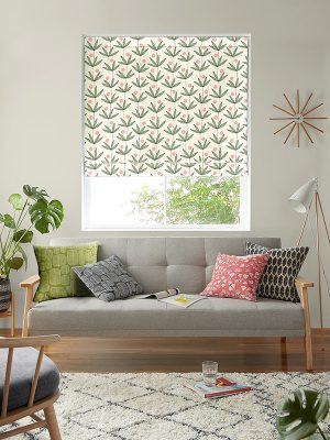 Palm Tree Glades Roman Blind