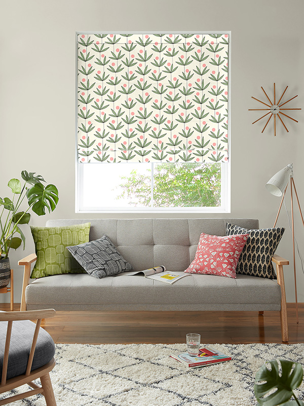 Palm Tree Glades Roman Blind Palm Tree Glades Roman Blind