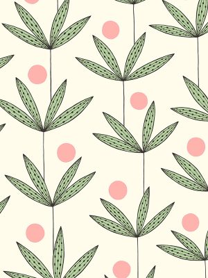 Palm Tree Glades Roman Blind