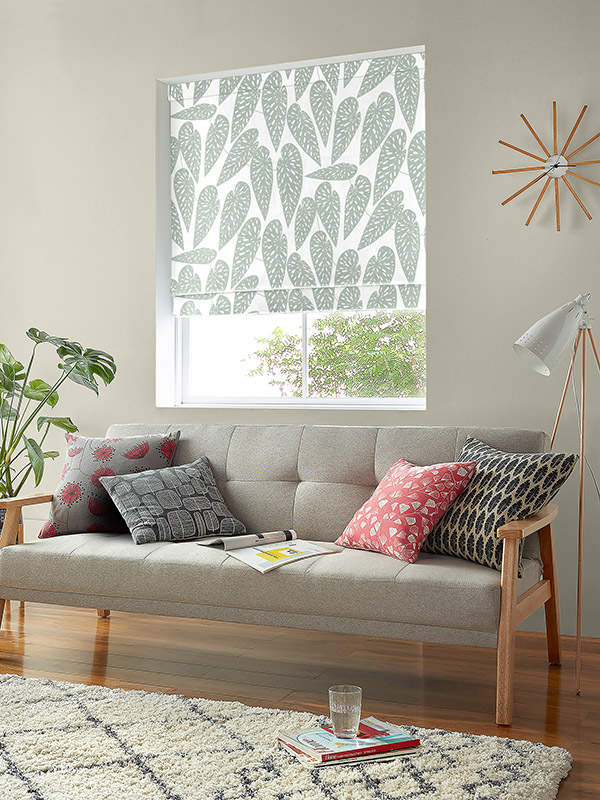 Tropics Shaded Roman Blind Tropics Shaded Roman Blind
