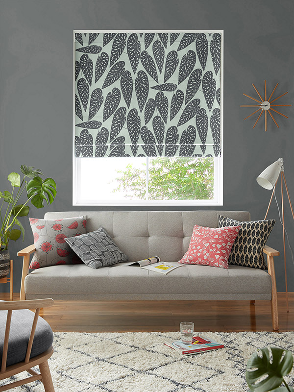 Tropics Night Shade Roman Blind Tropics Night Shade Roman Blind