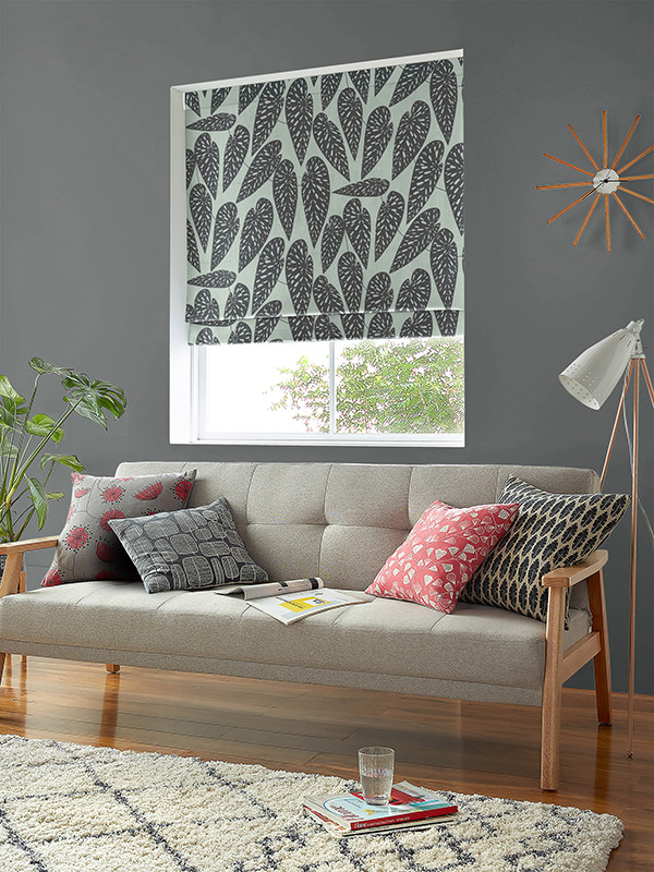 Tropics Night Shade Roman Blind Tropics Night Shade Roman Blind