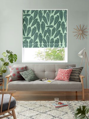 Tropics Jungle Roman Blind