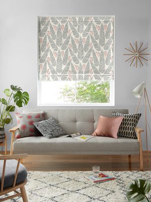 Jungle Plantation Roman Blind