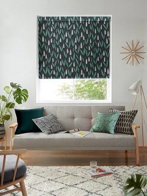 Snow Drops Night Flower Roller blind