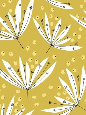 Wildflower Acacia Roller blind