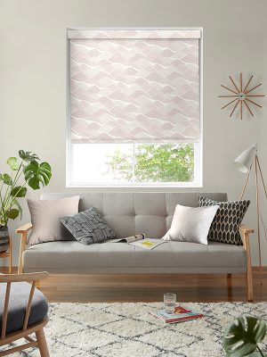 Frontier Dusty Pink Roller blind