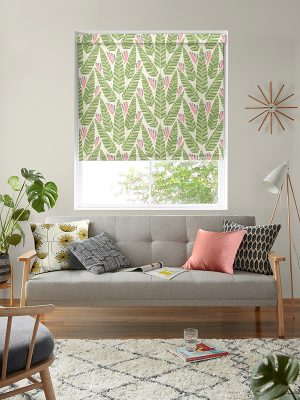 Jungle Palm Roller blind