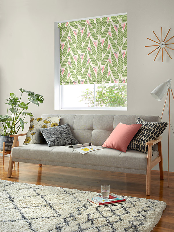 Jungle Palm Roller blind Jungle Palm Roller blind