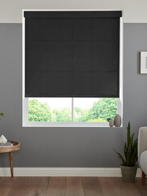 Orlando Black  Roller Blind