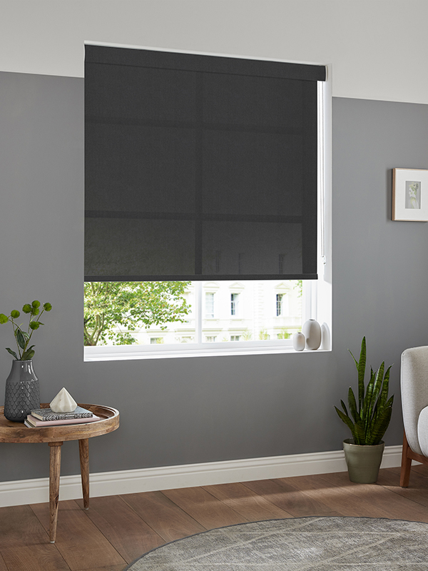 Orlando Black Roller Blind Orlando Black Roller Blind