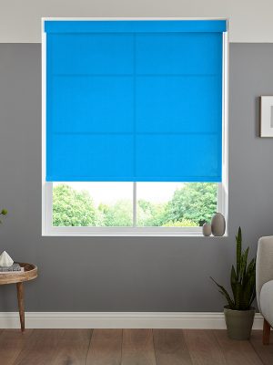 Orlando Cyan  Roller Blind
