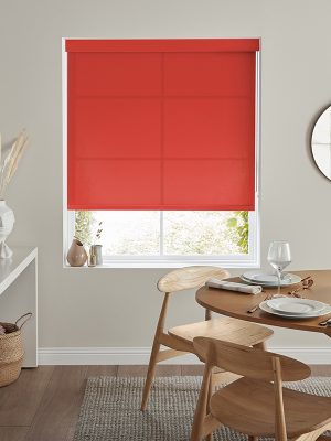 Orlando Red Roller Blind