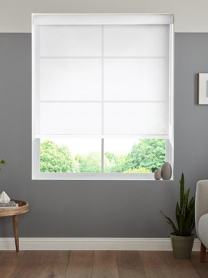 Benedict White Roller Blind