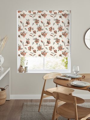 Rhye Deep Orange Roller Blind