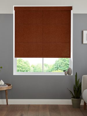Benedict Terracotta Roller Blind
