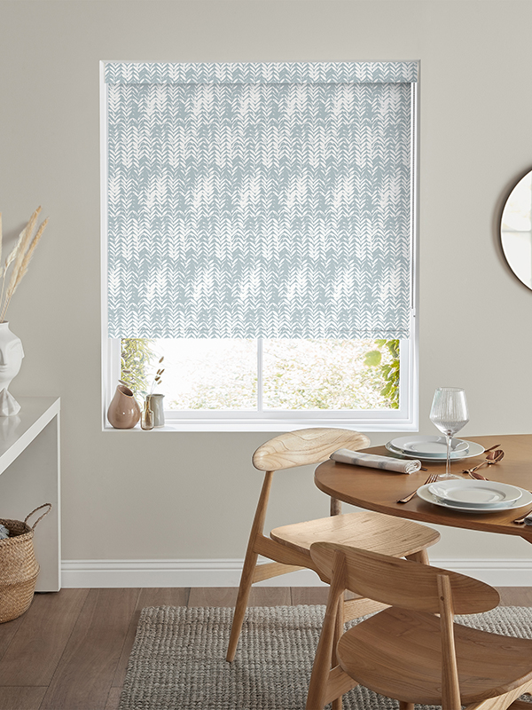 Earle Soft Blue Roller Blind Earle Soft Blue Roller Blind