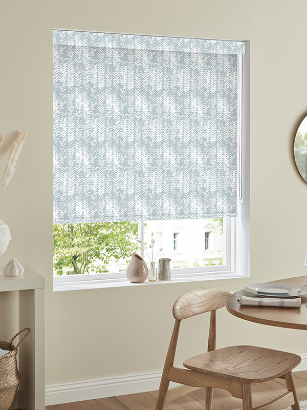 Earle Soft Blue Roller Blind Earle Soft Blue Roller Blind