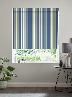 Edwina Indigo Roller Blind