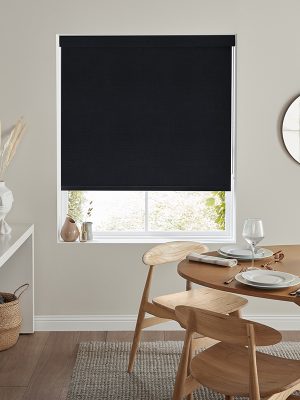 Grovely Black Roller Blind