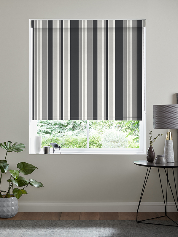 Edwina Charcoal Roller Blind Edwina Charcoal Roller Blind