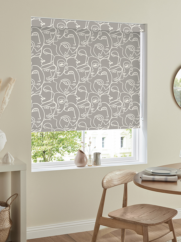 Marcia Smoke Roller Blind Marcia Smoke Roller Blind