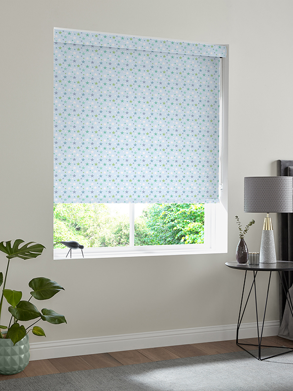 Latimer Blue Roller Blind Latimer Blue Roller Blind