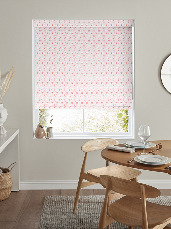 Latimer Pink Roller Blind Latimer Pink Roller Blind