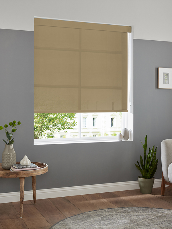 Rae Biscuit Roller Blind Rae Biscuit Roller Blind