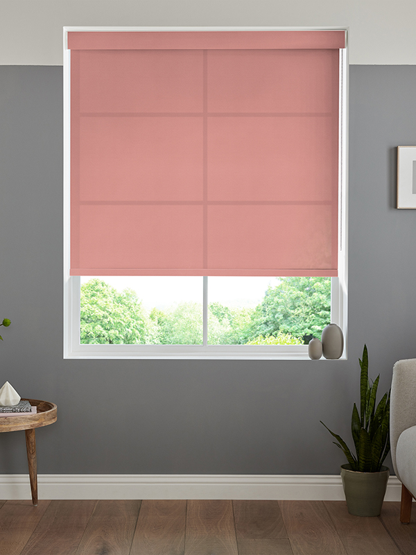 Rae Blush Roller Blind Rae Blush Roller Blind