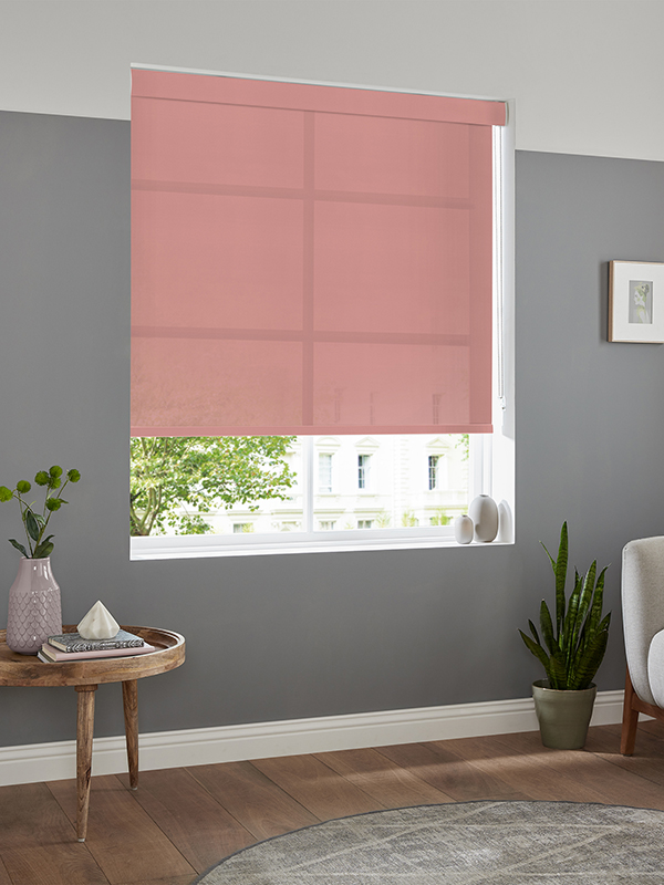 Rae Blush Roller Blind Rae Blush Roller Blind
